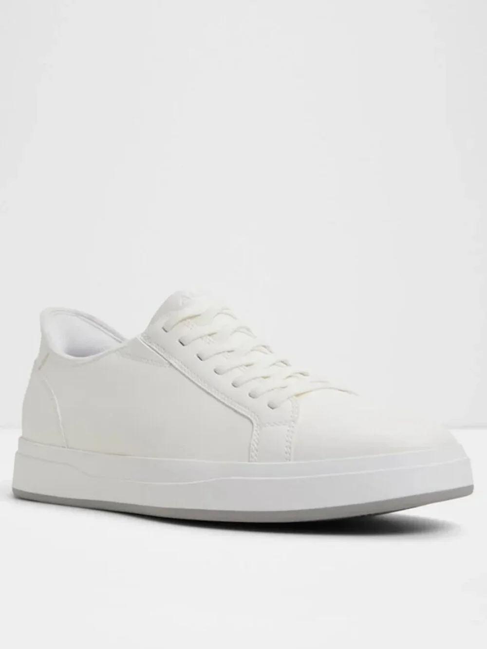 Aldo White Low-Top Sneakers in Size 10